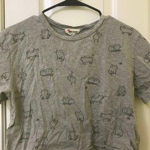 French Pastry Grey Cat